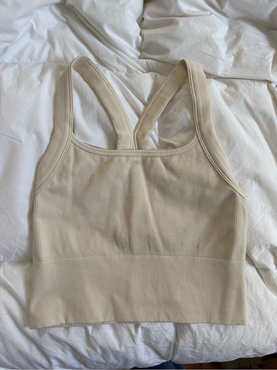 Athleta Tops - Athleta Ribbed Crop Tank